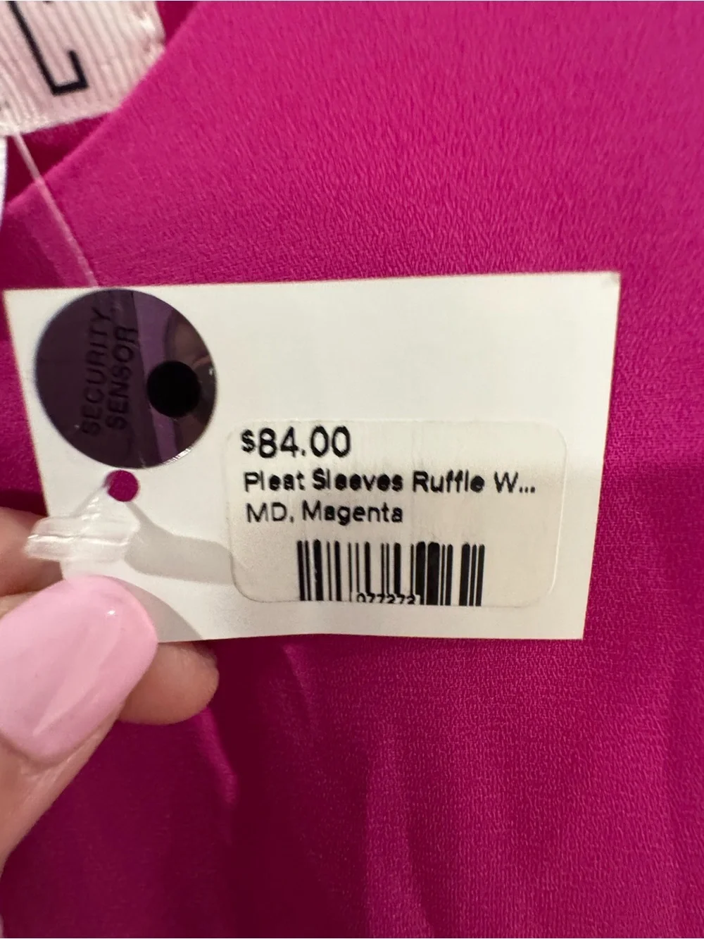 TCEC Hot Pink Ruffle Tiered Dress - Picture 9 of 9